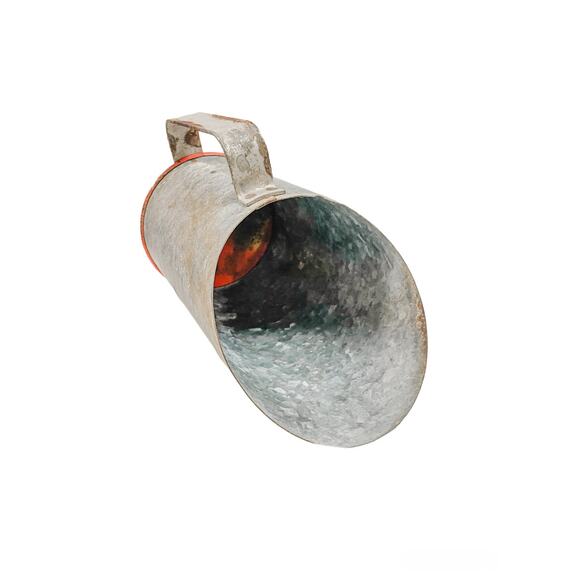 Vintage Gooch's Best Red Circle Advertising Feed Grain Scoop - Picture 2 of 8